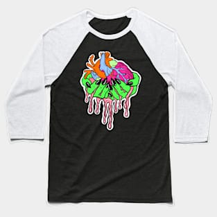 Zombie Heart #2 Baseball T-Shirt